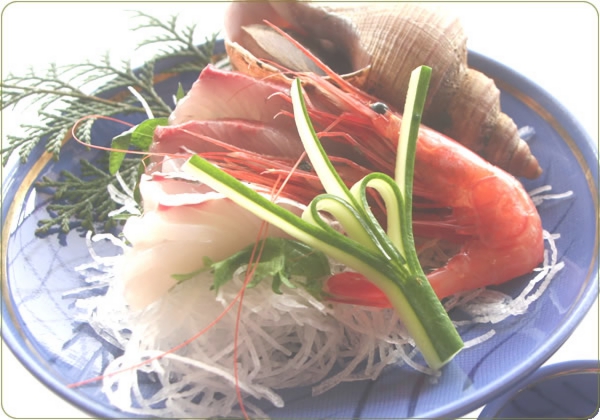 越前のお造り盛り合わせ